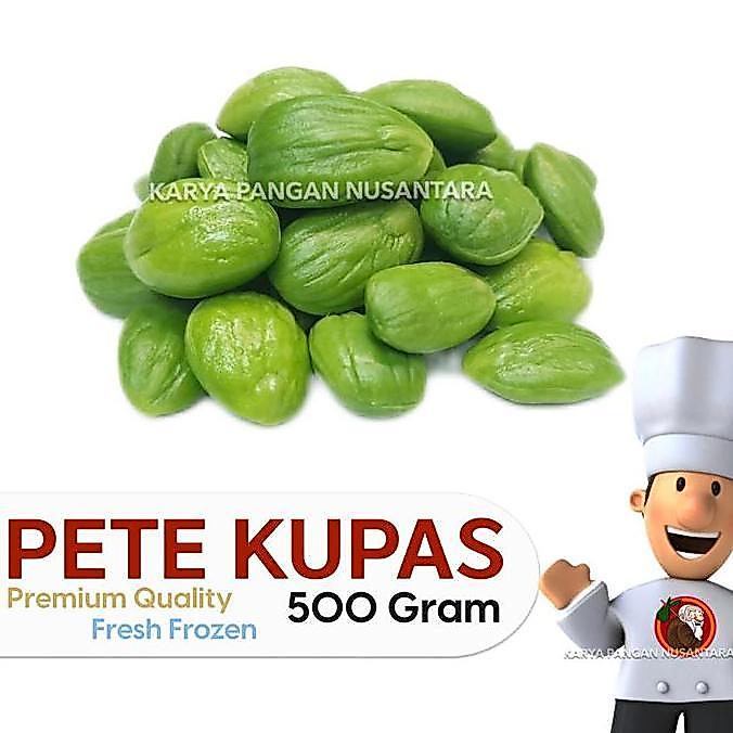 PETE KUPAS PETAI KUPAS KUALITAS PREMIUM BUAH PETE KUPAS PACK 500 GR