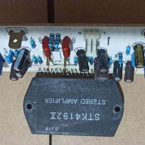 Módul Audio STK4192 Stereo Amplifier PCB Komponen Elektronik