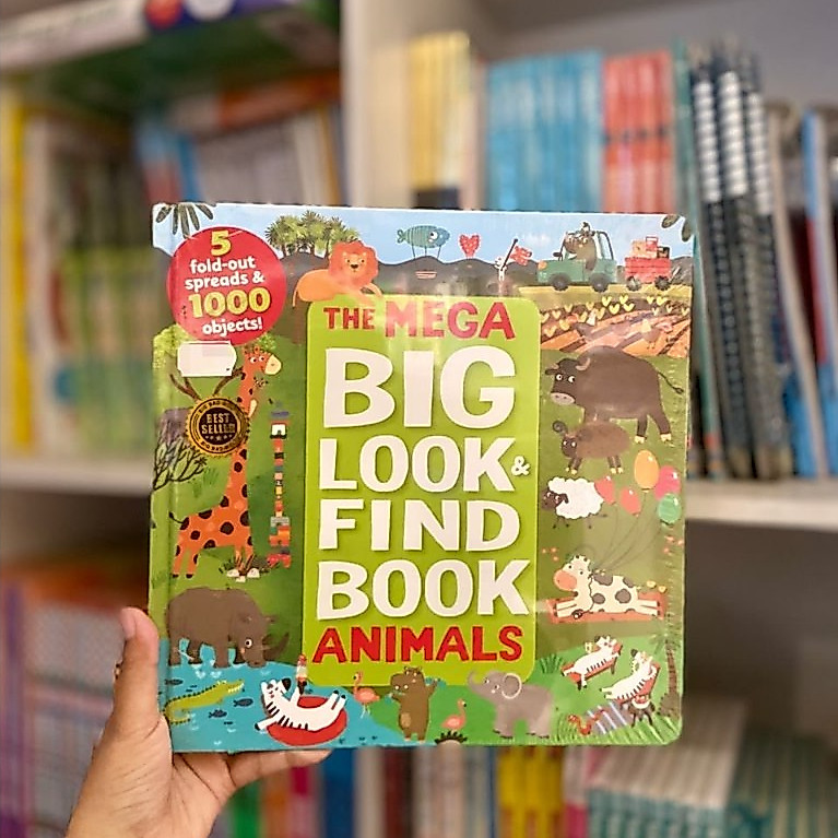 The Mega Big Look & Find Book Animals