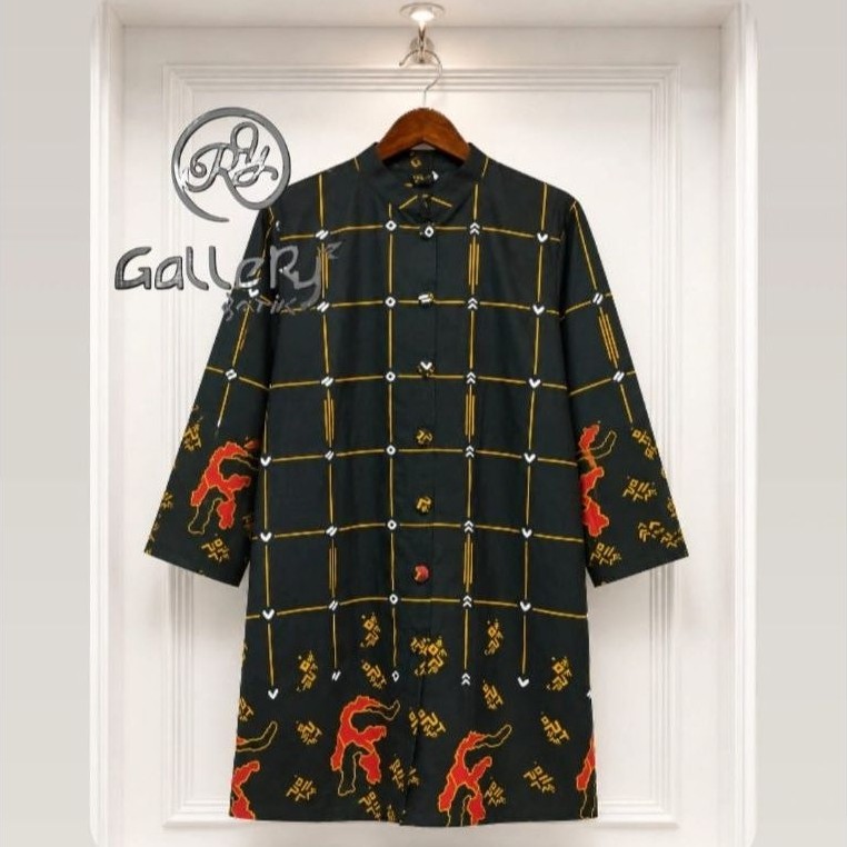 Tunik Batik Cewek | Garis Dua Lontara