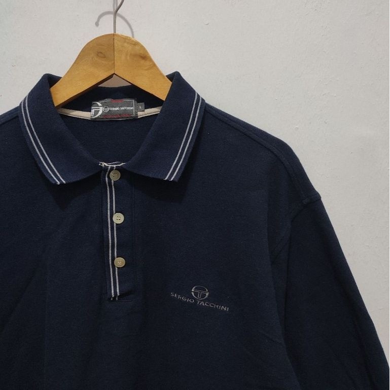 SERGIO TACCHINI POLO SHIRT TWIN TAPPED ORIGINAL SECOND