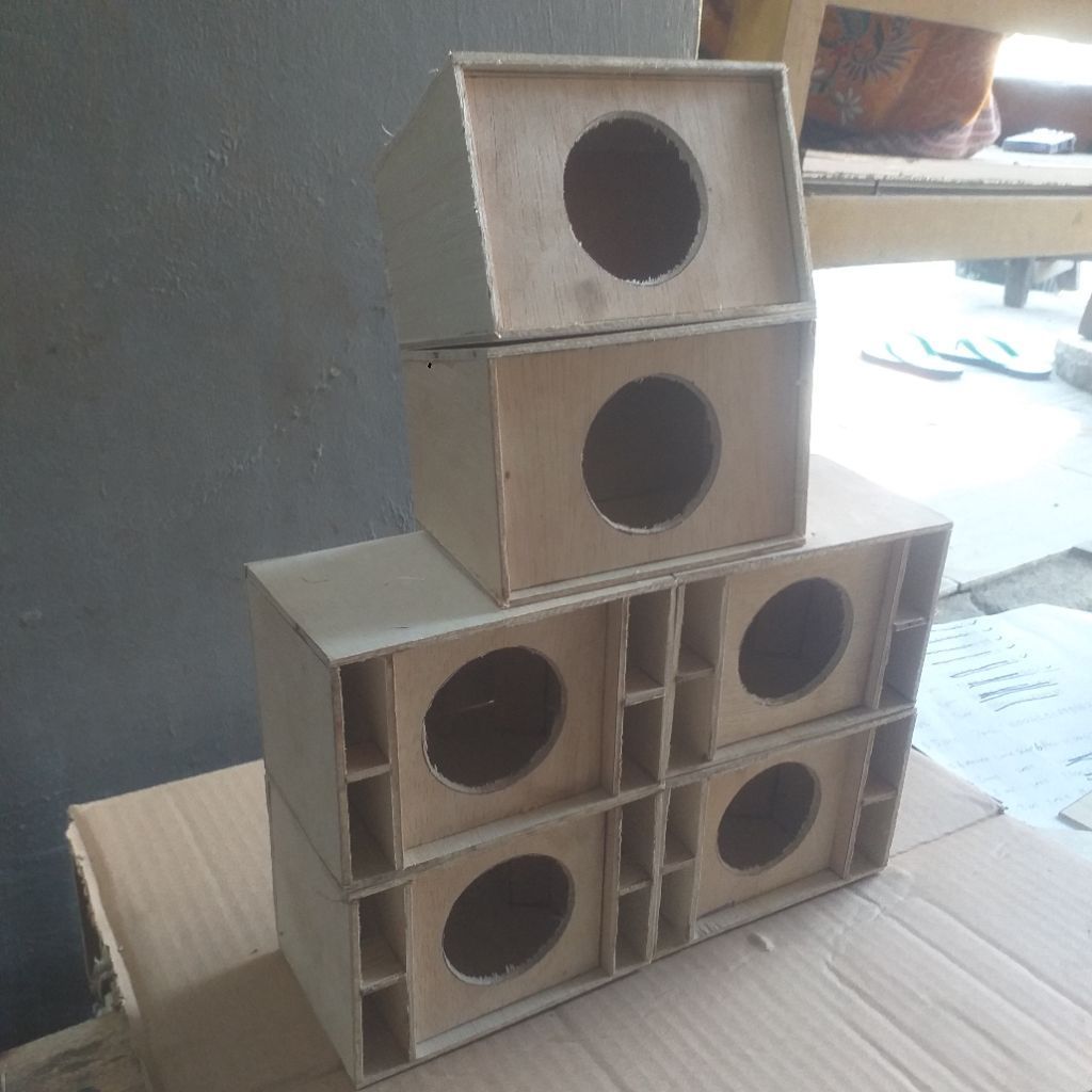 Bok speaker miniatur Paket hemat 6pcs sett 2inc SPL Line array