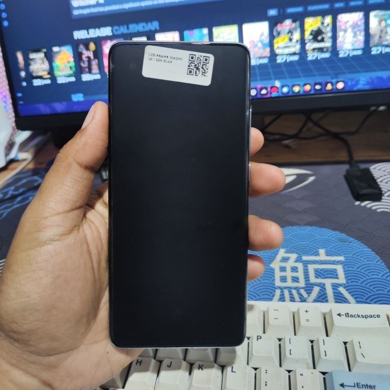 lcd xiaomi 12 minus line