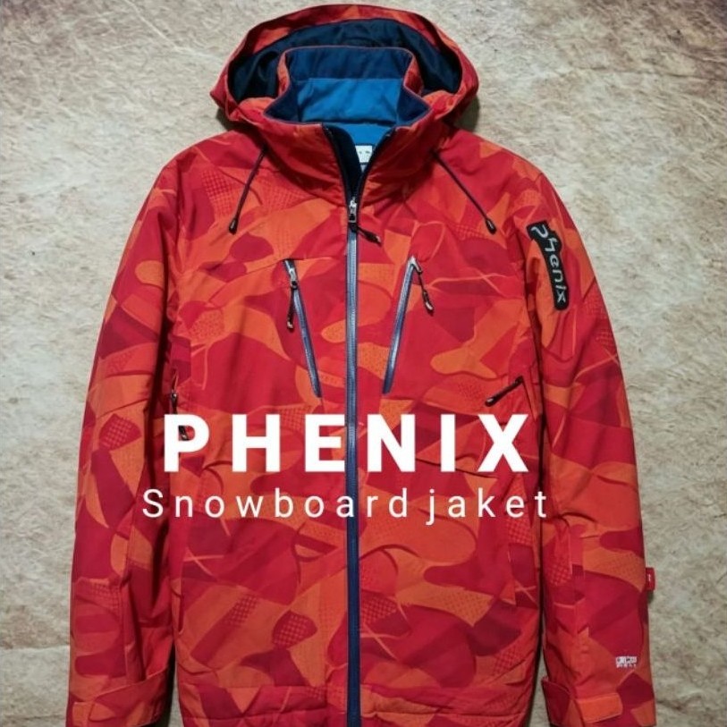 Jaket snowboard keren PHENIX tahan air bekas pakai