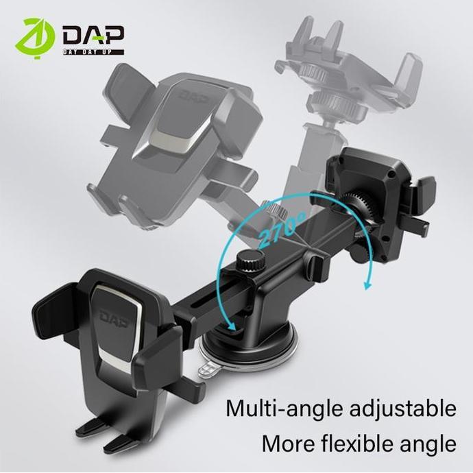 Acc- Dap Universal Car Holder 360 Rotable For Smartphone D-Cz3 Garansi 1 Tahun