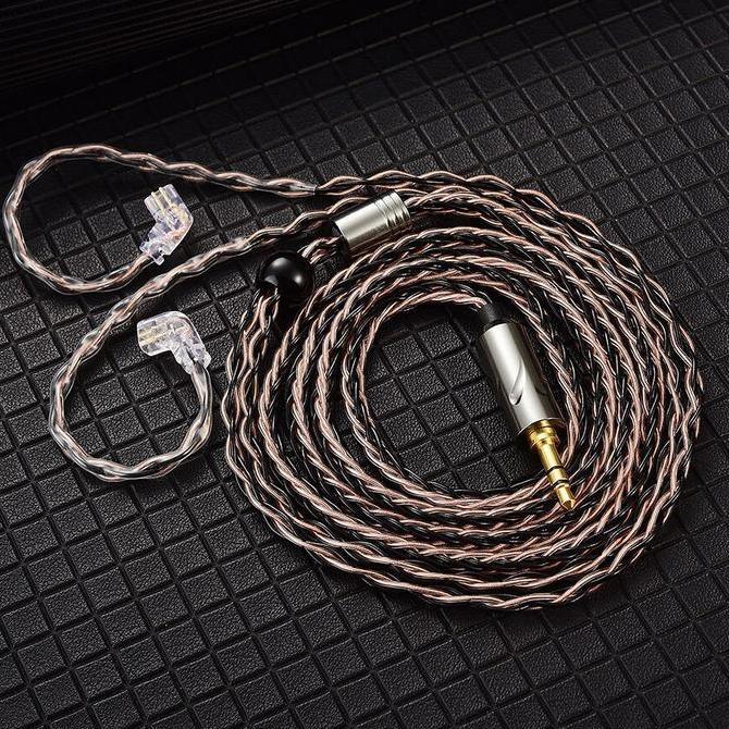 NEW QKZ T1 Kabel Upgrade 200 Cores 8 Strand Qdc for KZ QKZ TRN