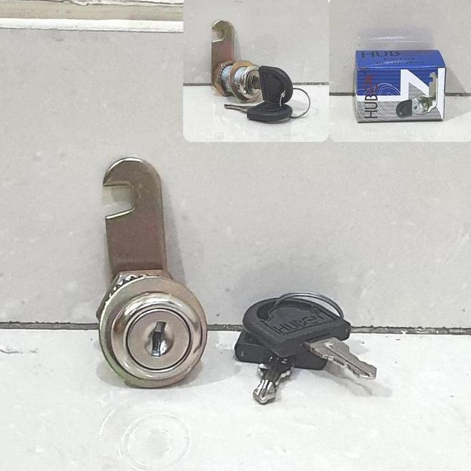 Kunci tarikan laci Huben lemari kayu / loker cam lock 25mm