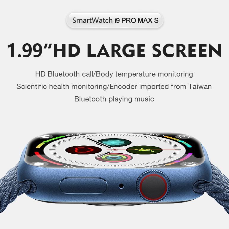 BIG PROMO GARANSI 2026 Original CASIO SmartWatch 9 PRO MAX S 1.99 "HD Full Touch Screen Bluetooth Ca