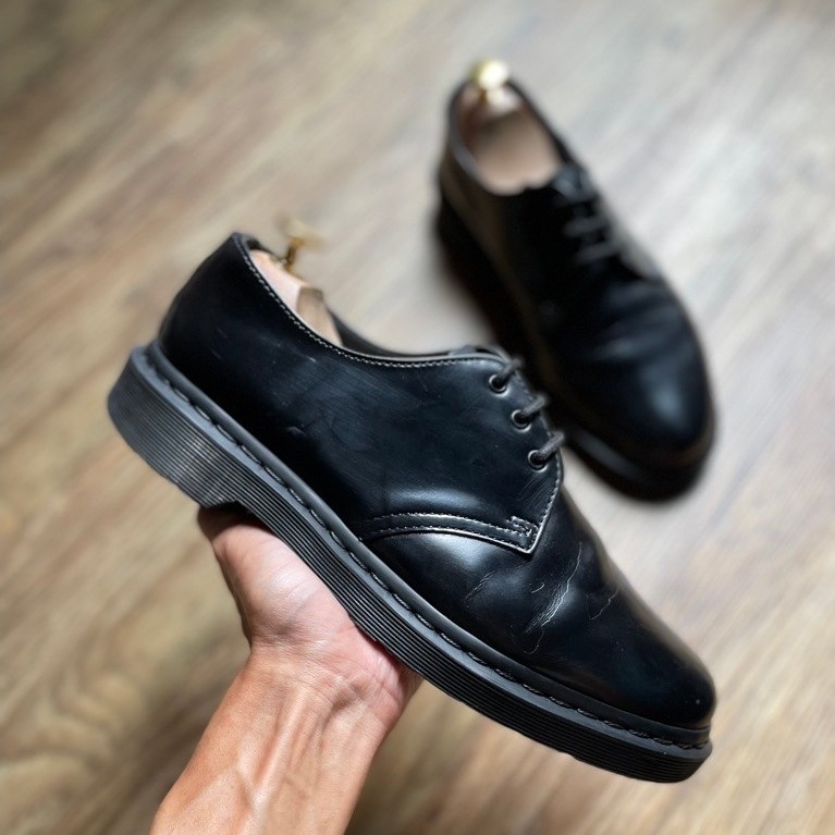 Dr martens 1461 mono black ukuran 42