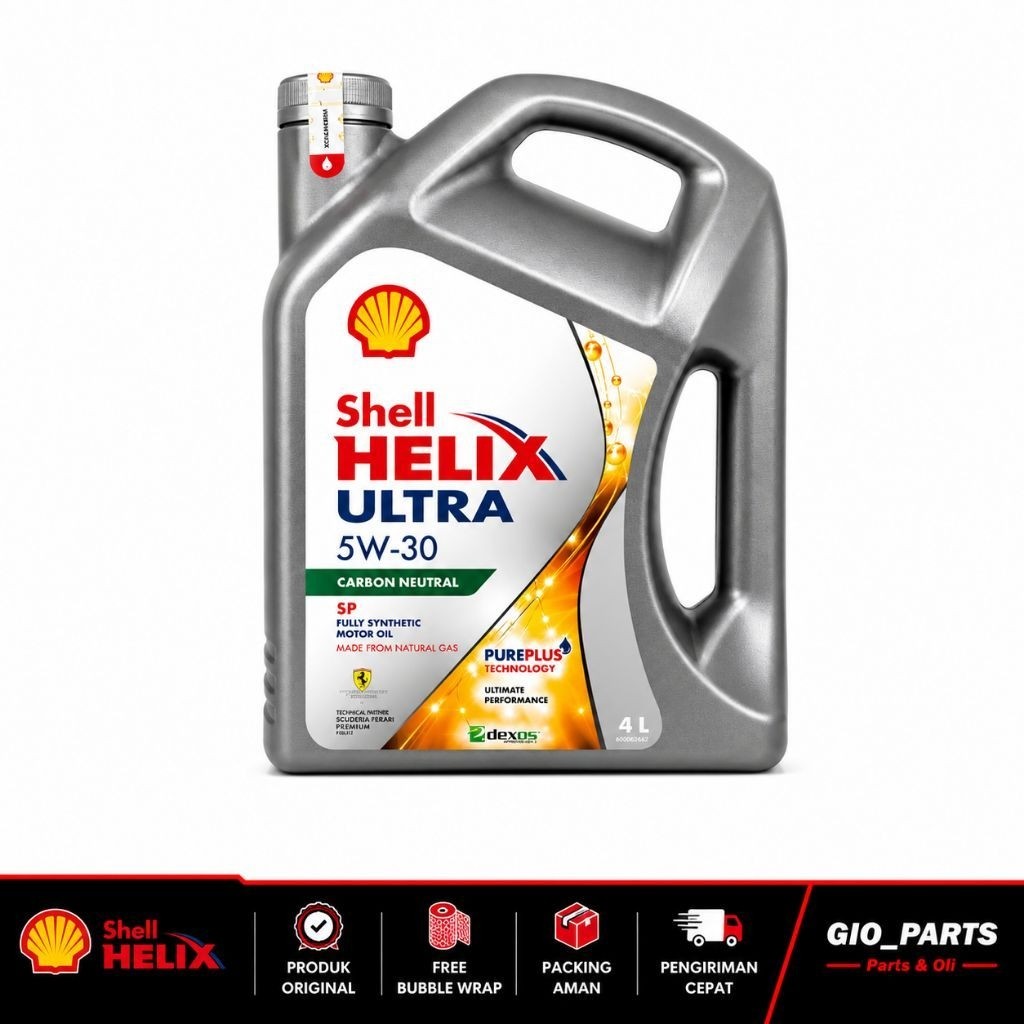 OLI SHELL HELIX ULTRA SAE 5W30 5W40 4L 1LT ORIGINAL
