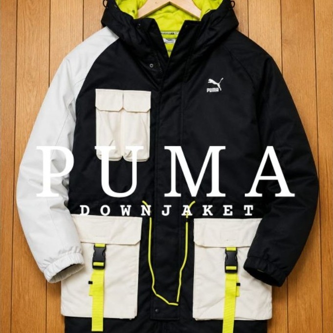 puma down parka outdoor jaket bulu angsa second original