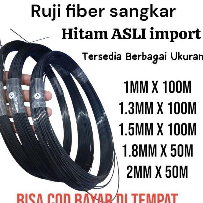 Jeruji ruji fiber import sangkar burung Kandang burung tanpa kulitan 1mm ruji fiber 1 5mm ruji fiber
