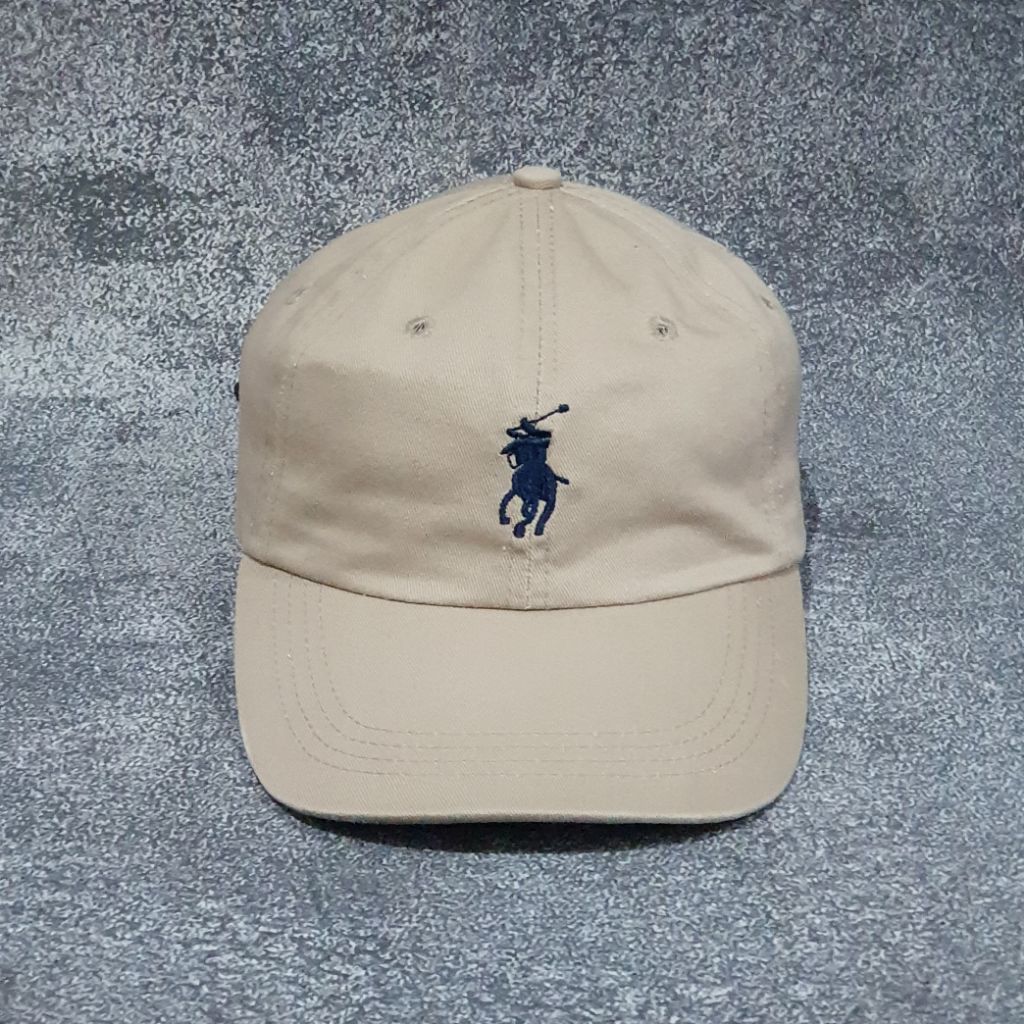 Topi Polo Ralph Lauren Unstructured Cap Cream