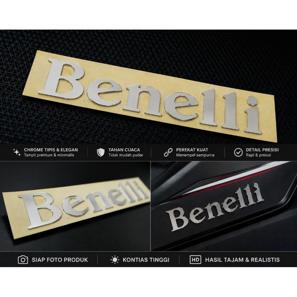 Emblem Benelli Custom Stainless