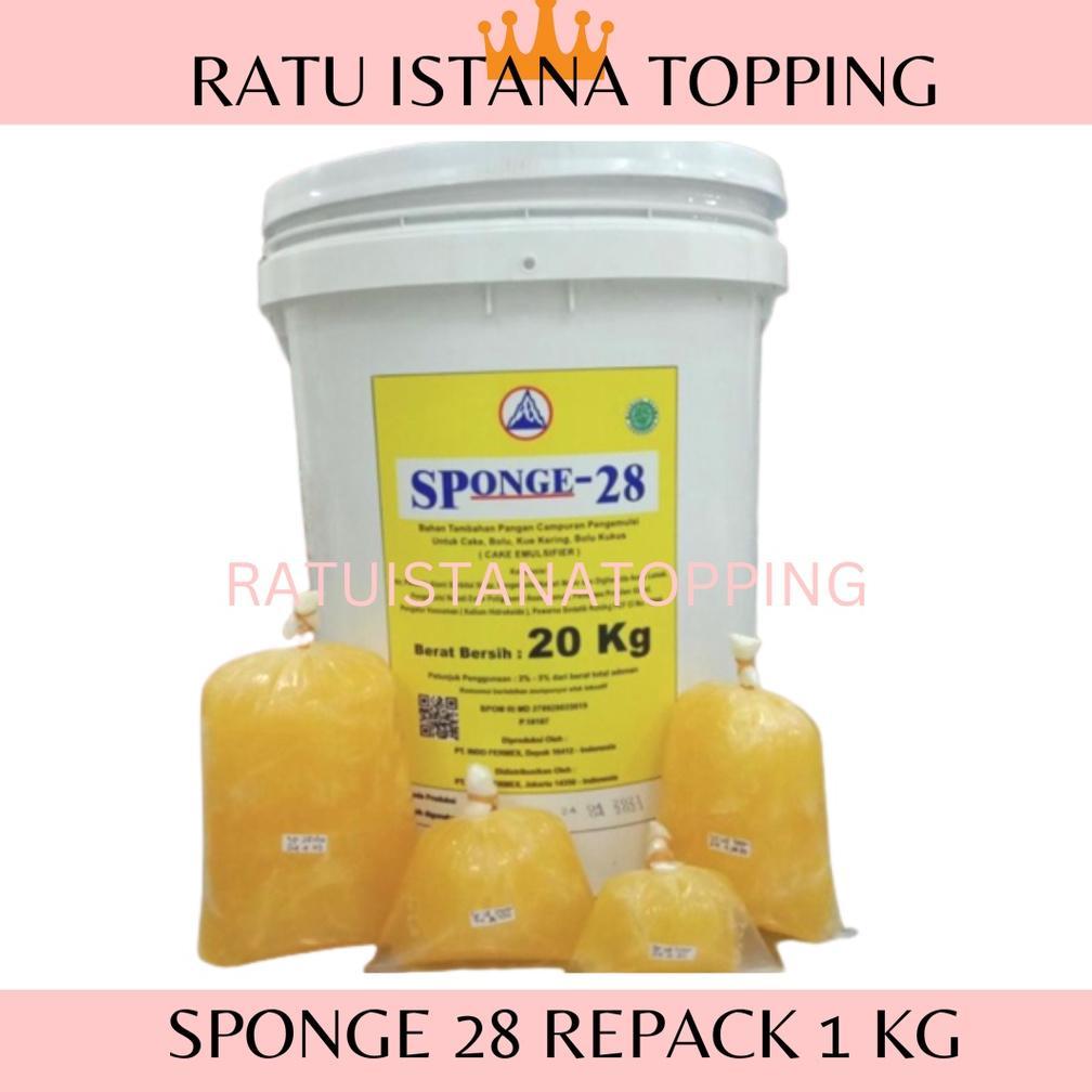 SP SPONGE 28 1 KG REPACK SP SPONGE 28-PENGEMBANG BOLU-PENGEMBANG KUE-PENGEMBANG DOUBLE ACTION DISKON