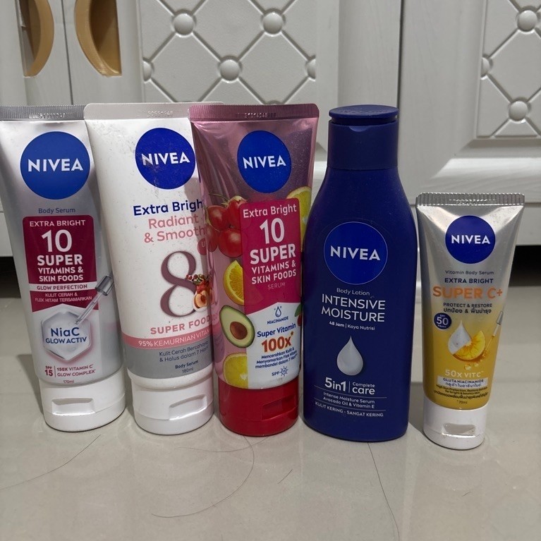 Nivea Body Serum lotion original