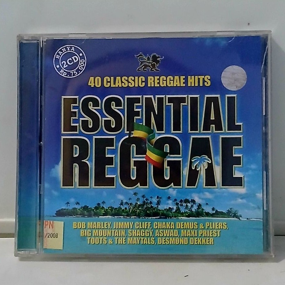 CD Essential Reggae 2CD 40 Classic Reggae Hits Album Musik Reggae