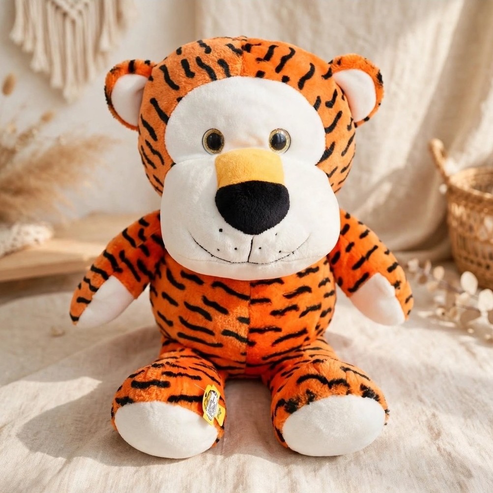 Boneka Baby Tiger 24' boneka hewan animal binatang macan loreng lucu boneka anak unisex harimau prem
