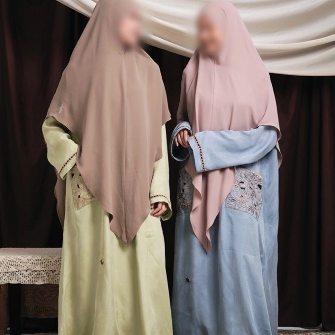 Aafiya Abaya - Ivy Maroon - Noura Brown - Hayya Khimar Sepia Rose Chocolate Taupe