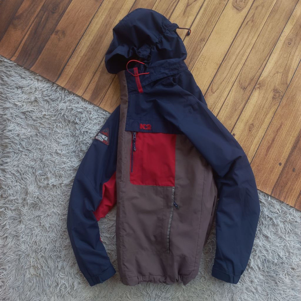 Jaket Outdoor K2 Gorpcore NOT gorpcore goretex blocktech running sports lightweight windbreaker goos