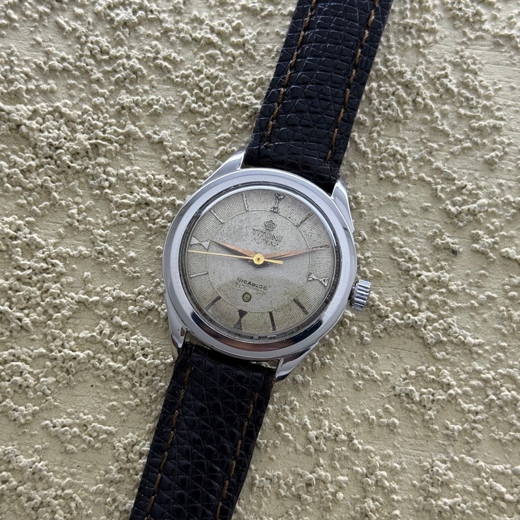 Dresswatch Jam tangan Titoni Incabloc Titoflex Second Preloved