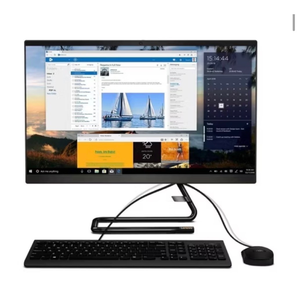 Pc aio Lenovo a340 i5-10210U ram 16gb ssd 256gb win 11
