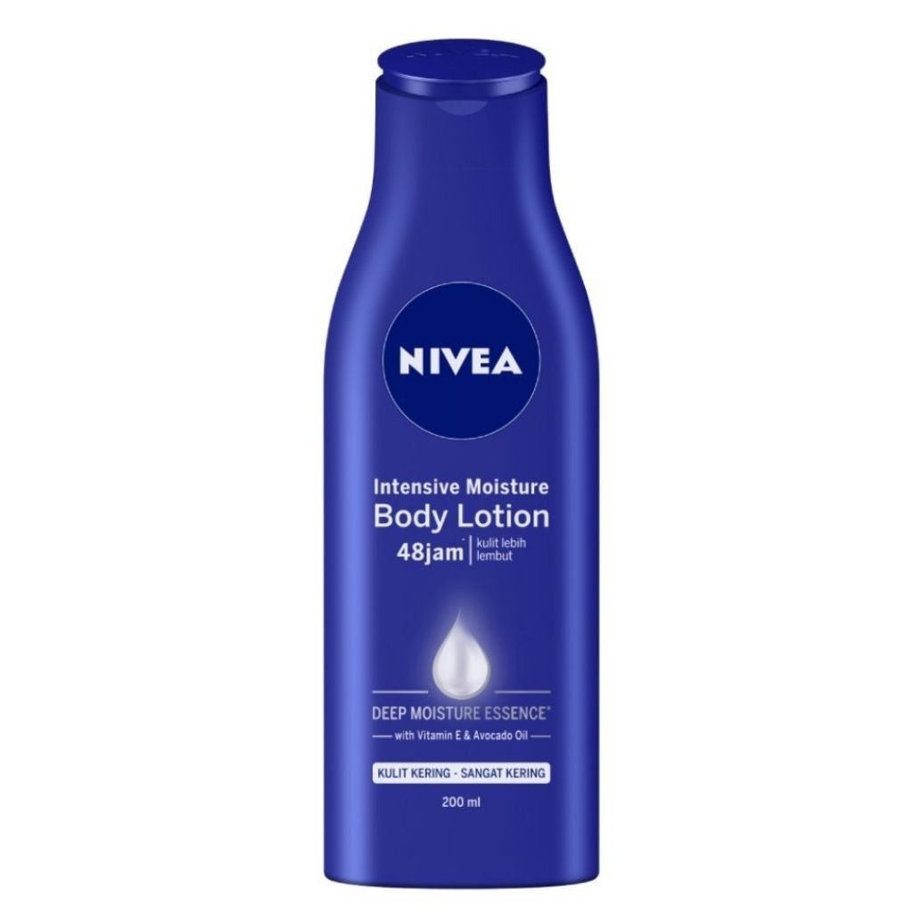 Nivea body lotion intensive moisture 200 ml - moisturizing pelembab kulit kering handbody lotion