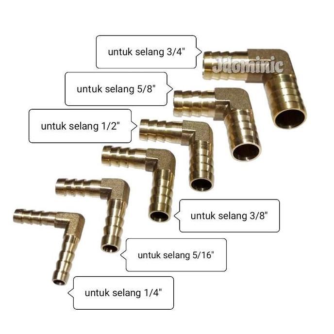 ELBOW SAMBUNGAN ELBOU SELANG GAS LPG SETIM STEAM AIR UDARA BENSIN OLI OIL HOSE JOINT JOIN ELBOU LBOU