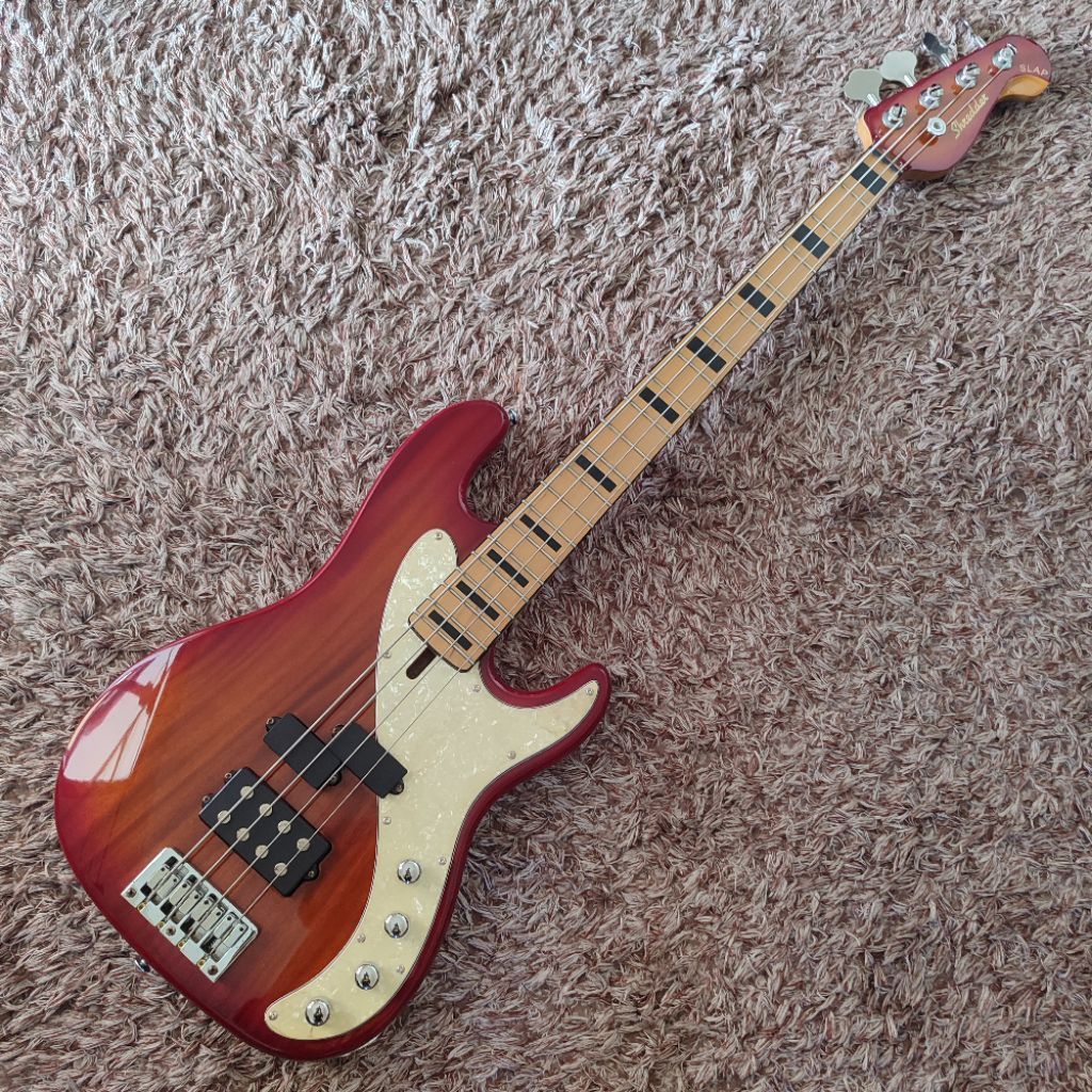 Shredder Slap Bass Series Gitar Bass Second Mulus