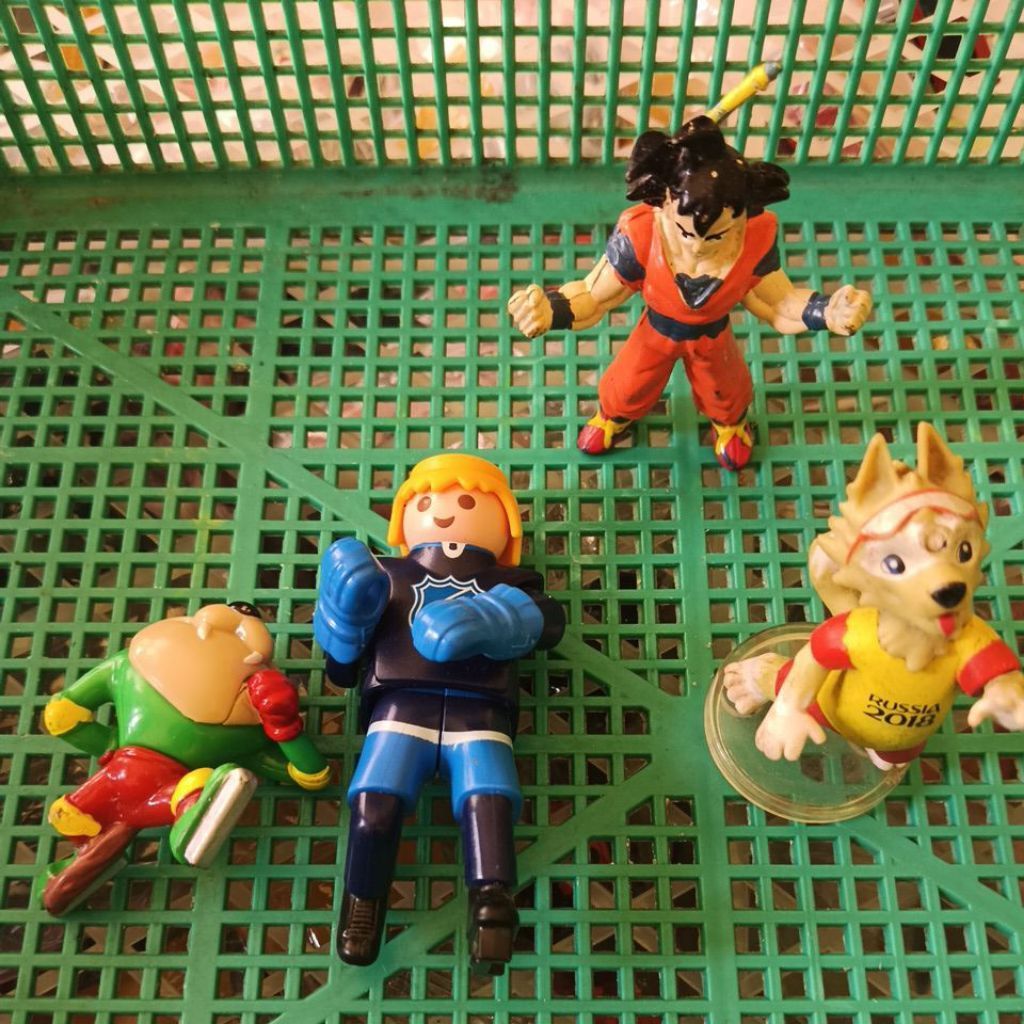 macam macam karakter figure pajangan dragon ball sket tazmania dll PL star