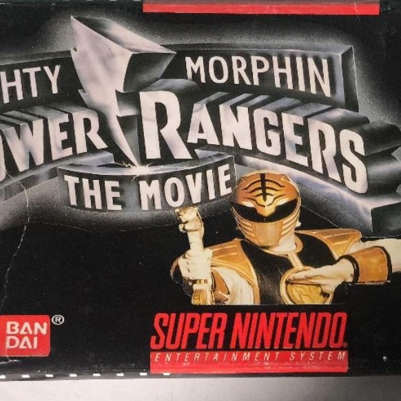 KASET SNES POWER RANGERS