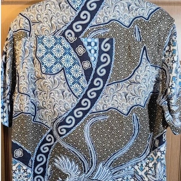 [PRELOVED] MANZONE Batik Lengan Pendek Sayaka