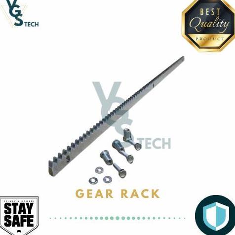 TERBARU - Gear Rack Auto Sliding Gate opener / Rel Besi Sliding Gate