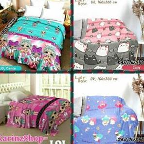 HARGA DISC - Selimut Lady Rose Uk. 160x200 /LOL DANCE/CATTY/ICE CREAM