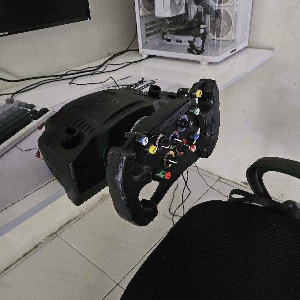 STEERING WHEEL F1/GT3 STYLE DIY UNTUK SEMUA MERK STEERING WHEEL