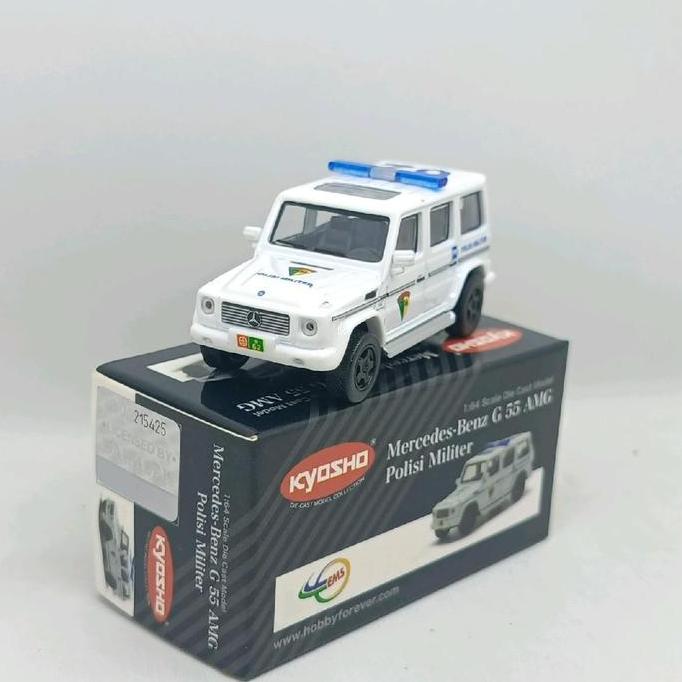 KYOSHO MERCEDES-BENZ G55 AMG POLISI MILITER (1:64) SMETOY