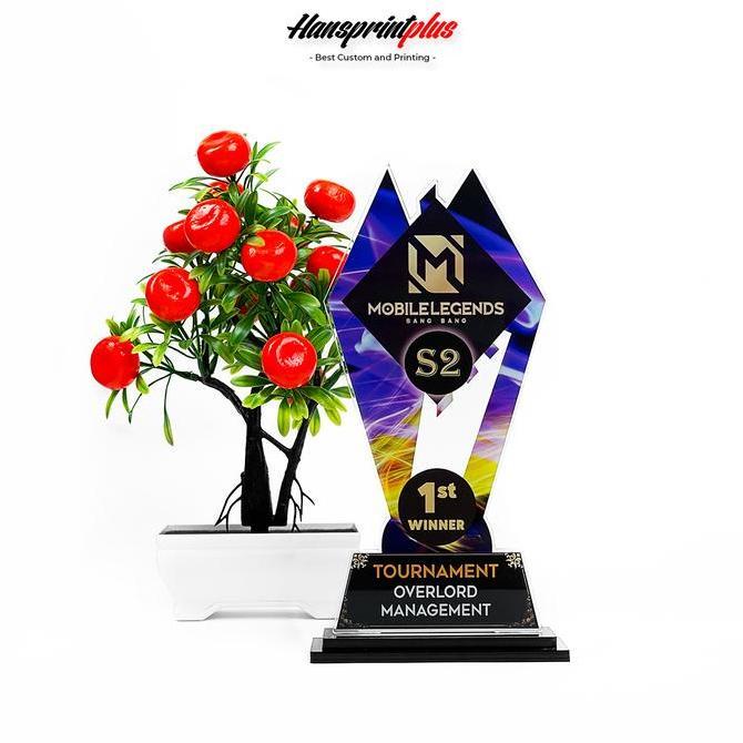 COD Trophy Custom Mobile Legends  | Trophy Akrilik Custom MLBB