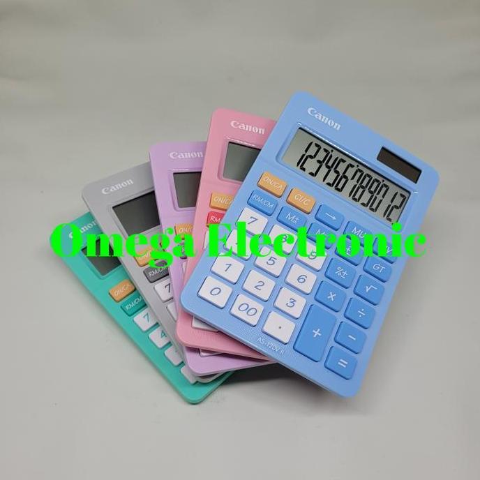 Canon Desktop Calculator AS-120V - Kalkulator Meja Warna AS 120 V