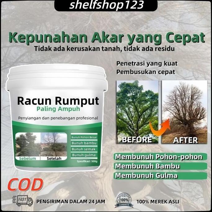 irmasalana - [cod] racun rumput paling ampuh tree killer 500g pohon palem mangga pohon herbisida pem