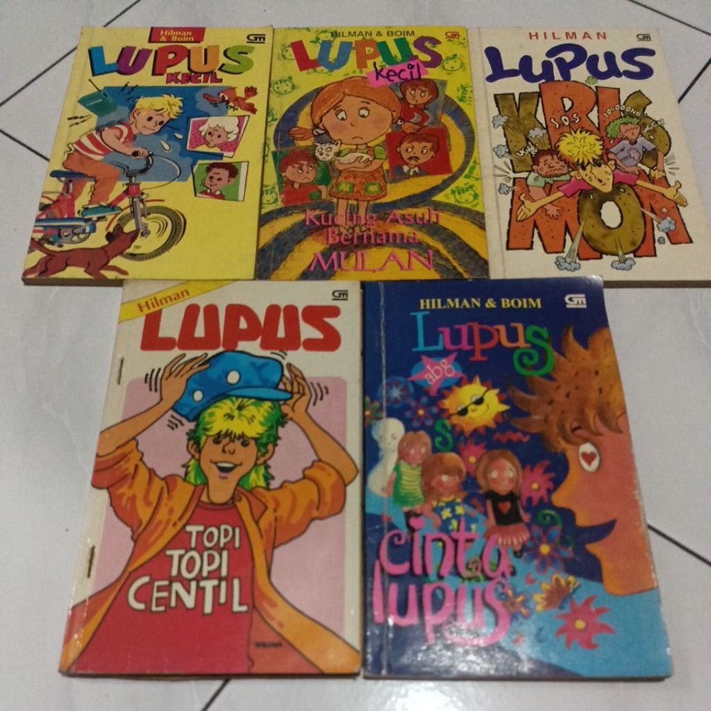 novel lupus - novel langka