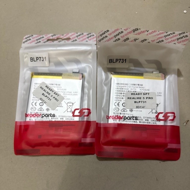 BATRE BATERAI REALME 5 PRO/BLP731/REALME5PRO/REALME 5PRO