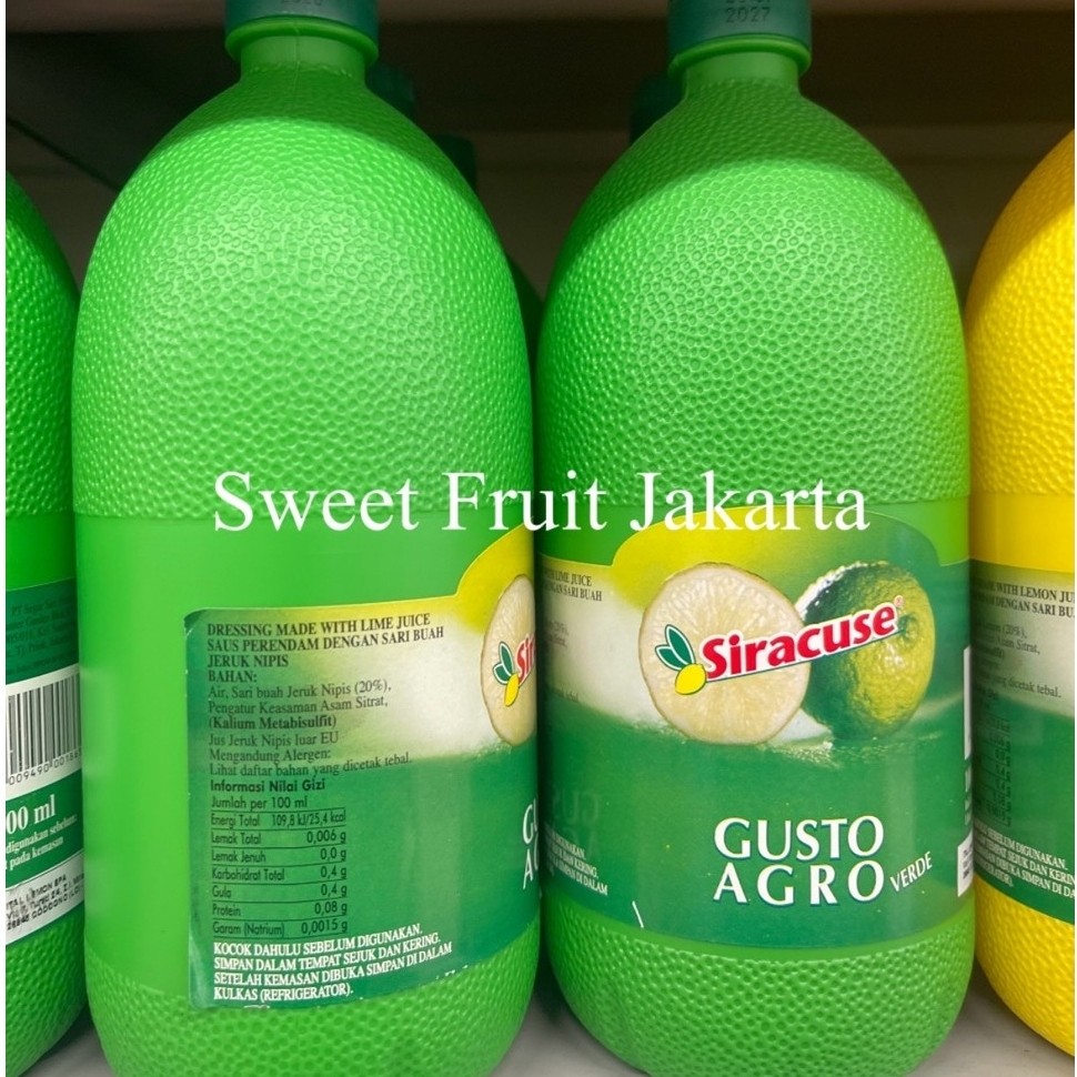 Siracue Gusto Agro / Dressing Siracause 1L
