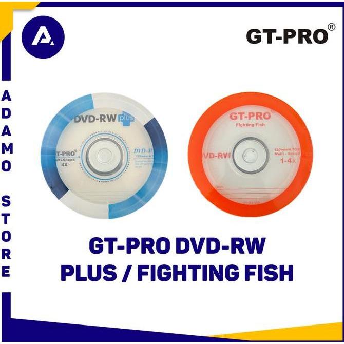ZAHRAAAANUR8 - DVD-RW GT-PRO PLUS / FIGHTING FISH 16X 4.7GB (50 PCS) DVDRW DVD RW