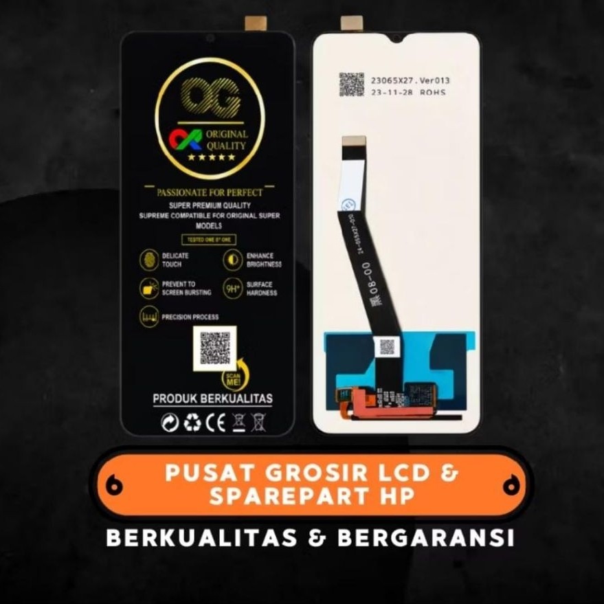 LCD Redmi 9/Redmi 9A/Redmi 9T Original OG Touchscreen Fullset Layar Hp Replacement
