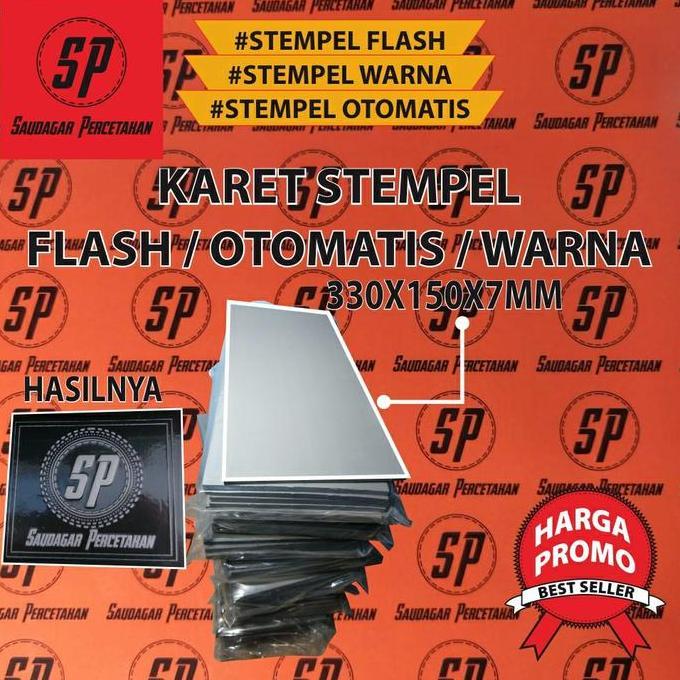 karet flash karet stempel otomatis