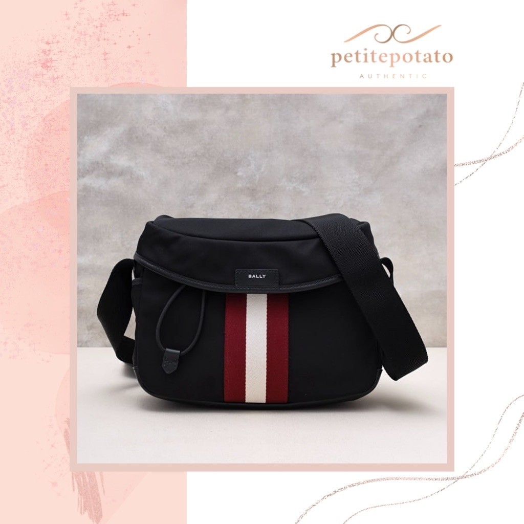 TAS BRANDED PRIA BALLY CODE MESSENGER BAG