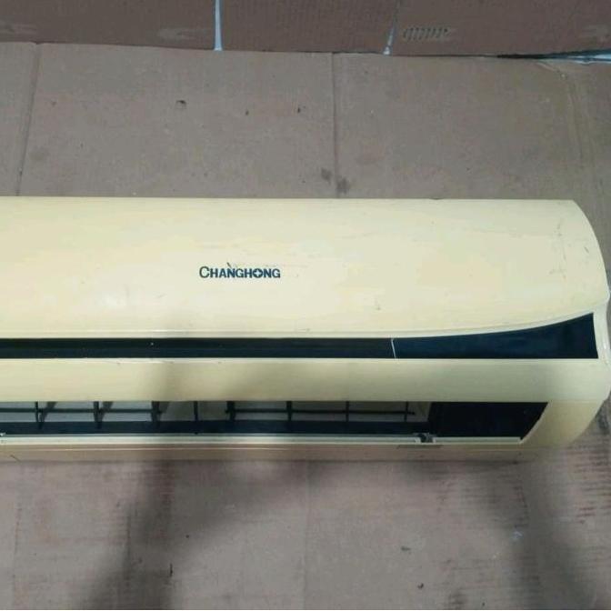 BODY COVER CASING INDOOR AC CHANGHONG CSC-05JI/D011A5 1/2 PK CABUTAN BEKAS ORIGINAL PAC79