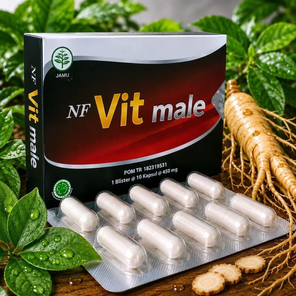 Bisa Cod - NF-Vitamell Vitamel Vitamal Asli Original Herbal Nutrisi Multivitamin Isi 10 Kapsul - @45