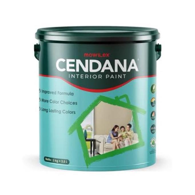 Mowilex Cendana Interior (Semua Warna Tinting / Oplos) Galon 5Kg
