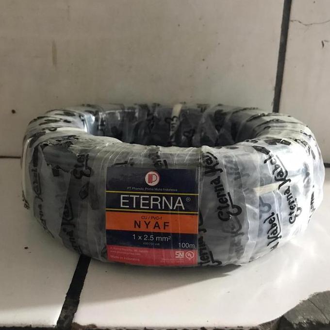 @=@=@=@=] Kabel Eterna Kabel Listrik Serabut / NYAF 2.50 MM ( 100 Meter ) 2.5 mm